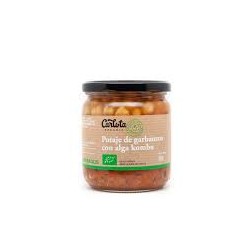 POTAJE DE GARBANZOS CON ALGA KOMBU 350g CARLOTA ORGANIC