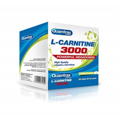 QUAMTRAX L-CARNITINA 20viales VAINILLA