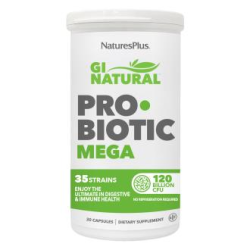 GI NATURAL PROBIOTIC MEGA 30 NATURES PLUS