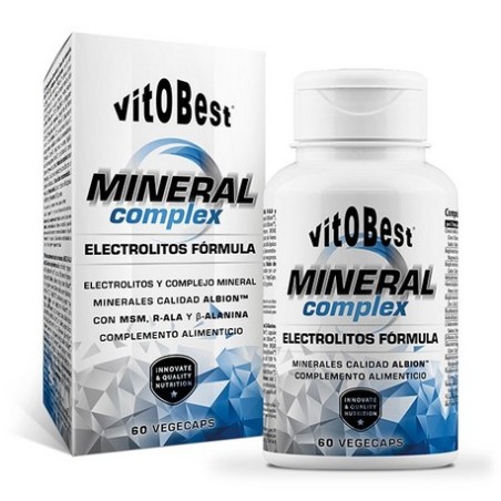 MINERAL COMPLEX Y ELECTROLITOS 60cap - VITOBEST