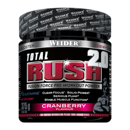 WEIDER TOTAL RUSH CRANBERRY 375 G