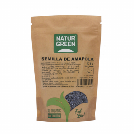 SEMILLA DE AMAPOLA BIO 175 gr