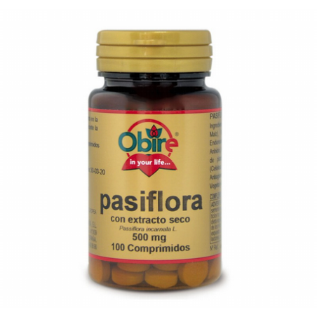 PASSIFLORA 500 mg EXTRACTO SECO  100 Comp