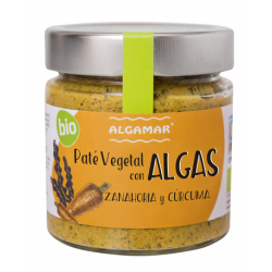 PATE DE ALGAS ZANAHORIA Y CURCUMA 180gr. BIO