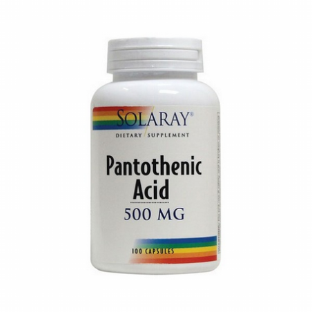 PANTOTENIC ACID 500 mg 100 Caps