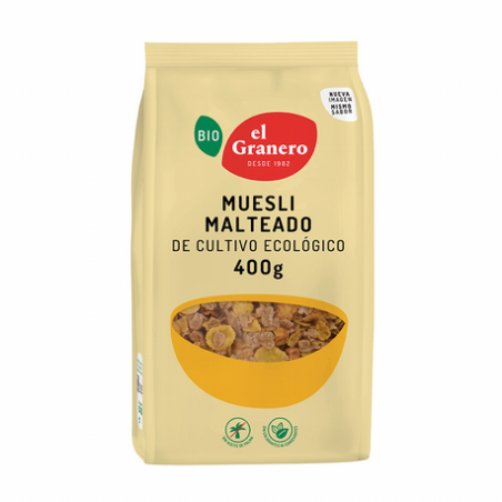 MUESLI MALTEADO BIO, 400 g