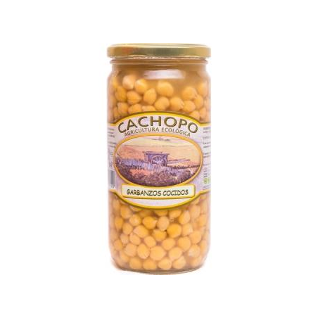 GARBANZOS COCIDOS 720GR CACHOPO