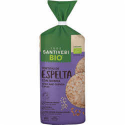 TORTITAS ESPELTA+QUINOA BIO SANTIVERI
