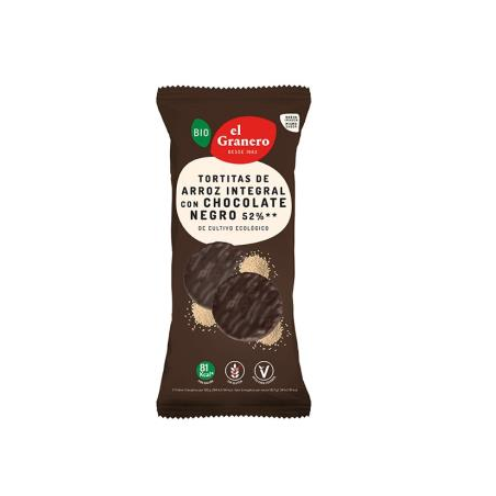 TORTAS ARROZ CHOCO NEGRO 100GR E.G