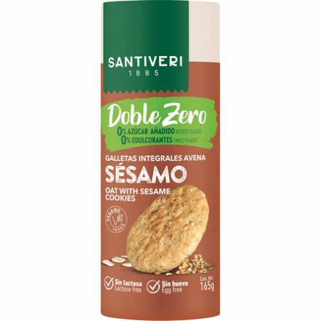 GALLETAS SESAMO DOBLE ZERO