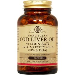HIGADO BACALAO 250CAP SOLGAR
