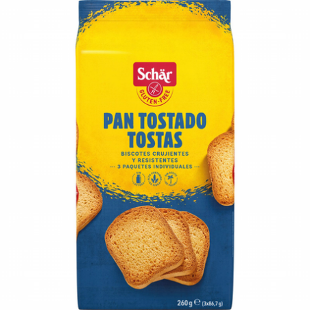 PAN TOSTADO TOSTAS 250g SCHAR