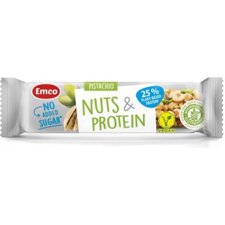 BARRITA PROTEICA PISTACHO VEGAN 35g - EMCO