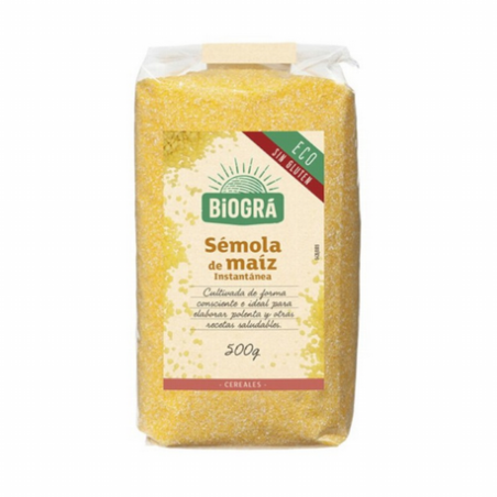 SEMOLA MAIZ 500GR BIOGRA