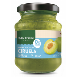 MERMELADA 70% CIRUELA 0 azucar 270g SANTIVERI