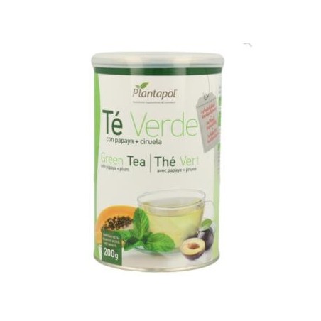 TE VERDE C/PAPAYA & CIRUELA 200g PLANTAPOL