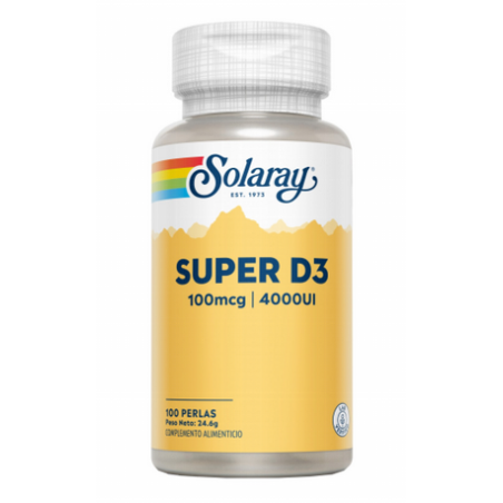 SUPER D3 4000  100PERLAS  SOLARAY