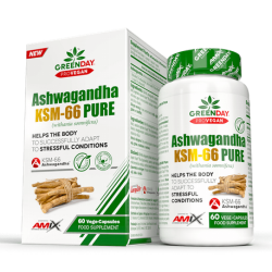 ASHWAGANDHA 60 CAP KSM 66 PURE