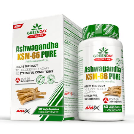 ASHWAGANDHA 60 CAP KSM 66 PURE