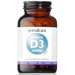 VIT D3 2000 IU VEGANA 60cap - VIRIDIAN