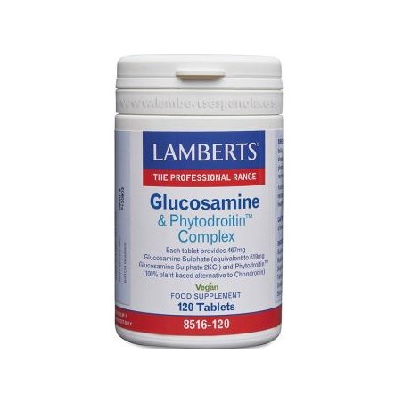 COMPLEJO GLUCOSAMINA 120cap - LAMBERTS