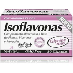 ISOFLAVONAS CON VITAMINAS K2 D3 NUEVO 30 CAPSULAS