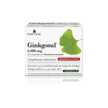 GINKGOSUL 60CP NATYSAL