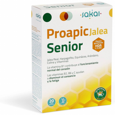 PROAPI JALEA SENIOR 20 AMPOLLAS SAKAI