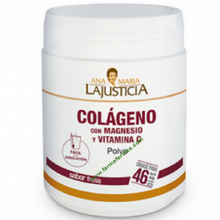 COLAGENO VITAMINA C SABOR FRESA 350 GR ANA MARIA LA JUSTICIA