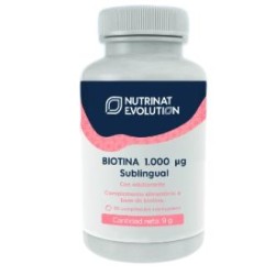 BIOTINA 30 COMP SUBLl. 1000ug  NUTRINAT