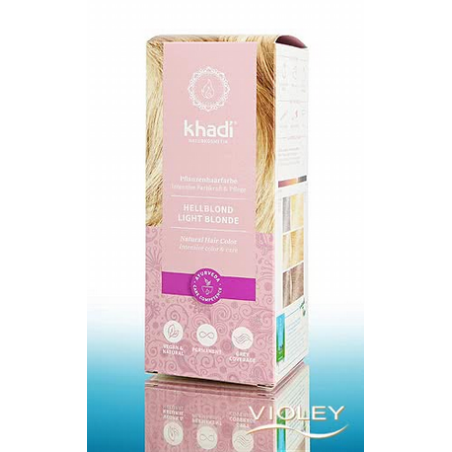 HENNA COLOR RUBIO CLARO 100GR KHADI