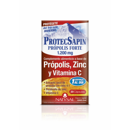 PROTECSAPIN PROPOLIS 1.200 MG 20 CAPSULAS