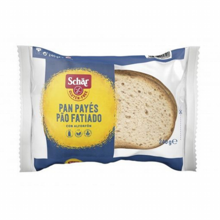 PAN PAYES TRIGO SARRACENO ALFORFON 240GR SCHAR