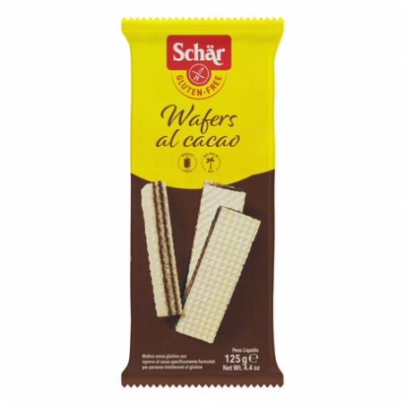 SCHAR WAFERS CACAO 125GR
