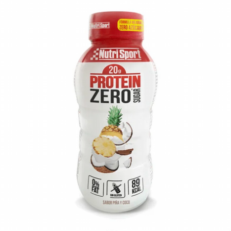 BATIDO PROTEIN ZERO-PIÑA Y COCO 330 ML NUTRISPORT