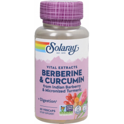 BERBERINE & CURCUMIN 600 MG - 60 CÁPSULAS VEGETALES