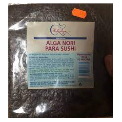 ALGA NORI 25GR 10 HOJA ALGAMAR