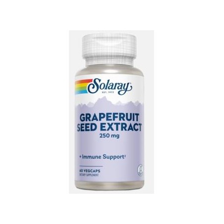 GRAPEFRUIT SEED 250mg 60Caps - SOLARAY