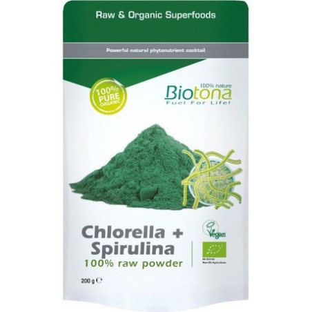 BIOTONA CHLORELL+SPIRULIN.200G