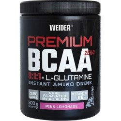 WEIDER PREMIUM BCAA+GLU ZERO 500g pink lemonade