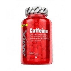 AMIX CAFFEINE with TAURINE COMPLEX 90cap (600mg)
