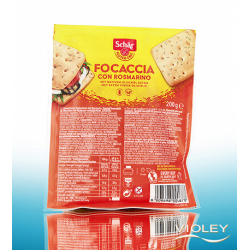 SCHAR FOCACCIA CON ROMERO 200G