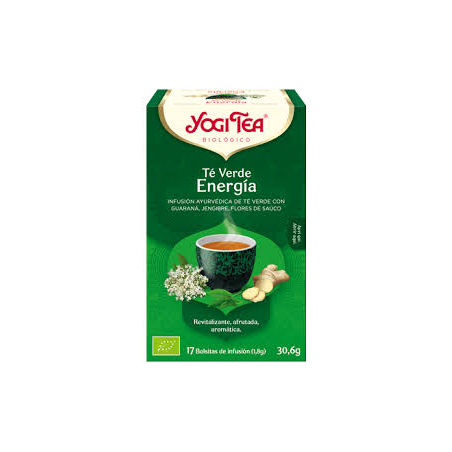 TE YOGI TEA TE VERDE ENERGIA