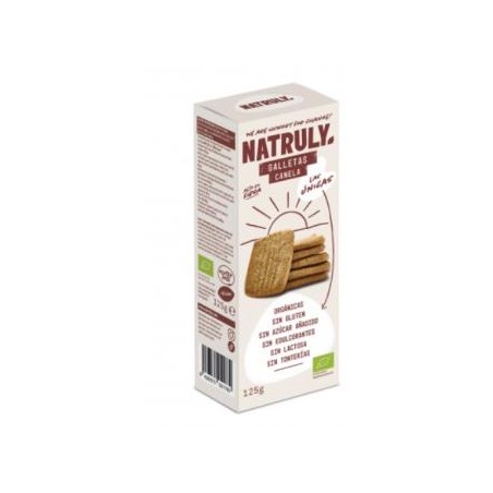 GALLETAS SABOR CANELA 125g - NATRUY