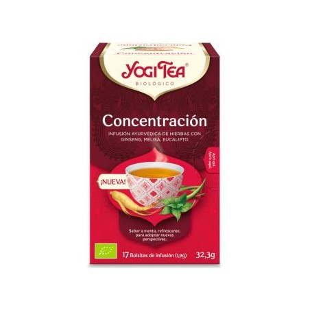 YOGI TEA CONCENTRACION 17 filtros