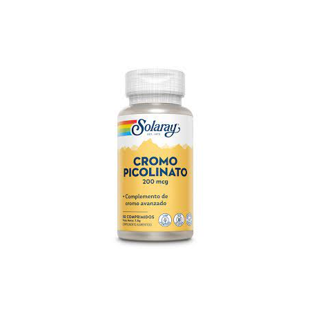 CHROMIUM PICOLINATE 200 - 50 TABLITES-SOLARAY