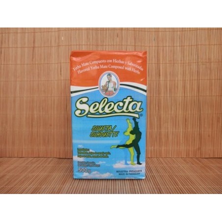 YERBA MATE SELECTA SILUETA 500GR SABOR LIMON