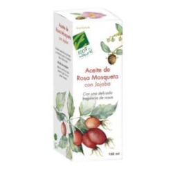 Aceite de Jojoba con Rosa Mosqueta. Frasco de 100 ml