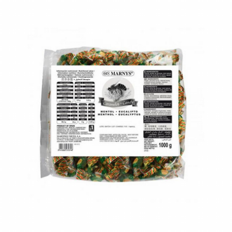 CARAMELOS DE PROPOLEO, MIEL, MENTOL Y EUCALIPTO Bolsa - 1 KG
