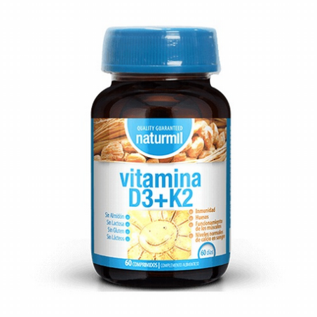 VITAMINA D3 K2 60COMP DIETMED
